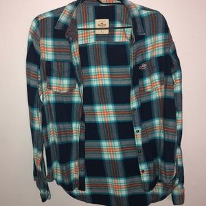 Hollister Classic Plaid Long Sleeve💙